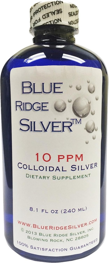 10 ppm 8 oz Koloidné striebro Prírodná imúnna podpora Zdravie Doplnok
