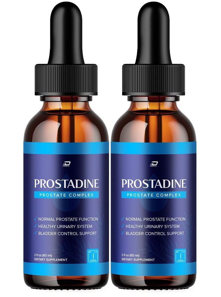 Prostadín kvapky na zdravie - Bladder Urinačné problémy - Prostadine doplnok, Maximálna sila Prostatíne Droppers, 2024 Nové zlepšenie Formulácie, Prostadin (2 Balenie- 2 mesiace dodávky)