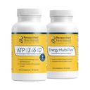 Výskumné Nutričné Muži a ženy Vitamíny na podporu energie - Optimal Energy Duo - Adrenal Support & Mitochondrial Supplements to Promotion Optimal Cellular Energy - ATP 360 & Energy Multi-Plex