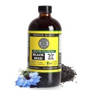 Čistý čierny olej zo semien - 100% Pure Nigella Sativa - studené lisované - Vegan - Non GMO - 16 oz - v sklenenej fľaši - bylinné podľa prírody