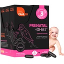 Zahler Prenatal Vitamin with DHA & Folát - DHA Supplements & Prenatal Multivitamín pre matku a dieťa - Kosher Prenatálne DHA vitamíny so železom, Pre Natal Softgels (180 počet (180)