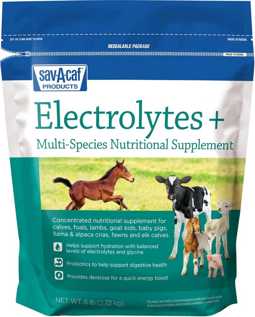 Sav-a-Caf Electrolytes PlusTM Doplnok 6 libra (6 LB) Vrece
