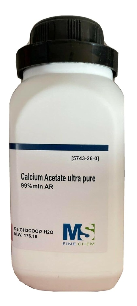 Octan vápenatý, Ultra Pure, 99% min. 100 gramov