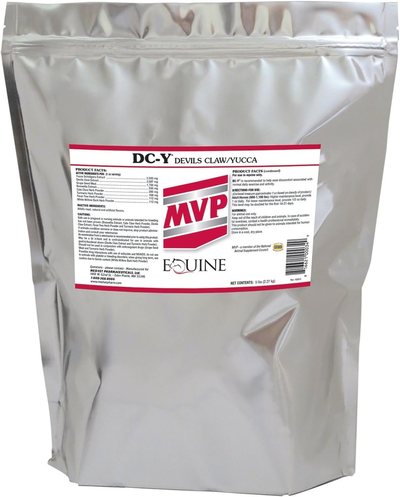 MVP DC-Y (5lb) Pomoc pri minimalizácii bolesti a nežnosti spojené s každým dňom aktivity v konoch...