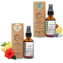 Tri Magnézium Complex - Magnézium-biglycinát, Citrát-taurát Tekutý sprej 300mg w/raw vitamín C a organické ZINC Boost Mist 40mg (extra sila) - bez cukru s VIT C a extraktu z bazy