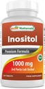 Najlepšie prírodné Inozitol 1000mg 120 tabliet - Tiež nazývaný vitamín B8