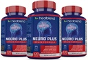 Neuro Plus Brain & Focus Formula - Brain Booster Supplement, podporuje duševnú jasnosť a zaostrenie - zvyšuje koncentráciu a duševnú energiu 