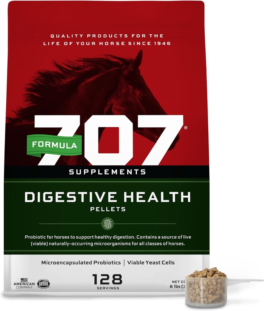 Vzorec 707 Digestive Health Equine Supplement, 8lb Vrece 