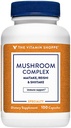 Vitamín Shoppe Mushrom Complex, (Maitake, Reishi & Shiitake) Antioxidant, ktorý podporuje imunitný systém a zdravý mozog (100 kapsúl)