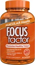 Focus Factor Macular Health Formula (60 Počet) - Očné vitamíny pre makulárnu podporu - luteín a zeaxantín doplnok s folátom, vitamín B12, vitamín C, vitamín E, lutemax 2020® - podpora zdravia očí