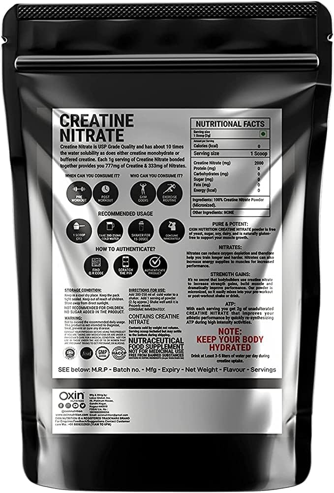 Flacon Creatin Nite Pred tréningu doplnok prášok 50 Grams, 1.7637 Ounce