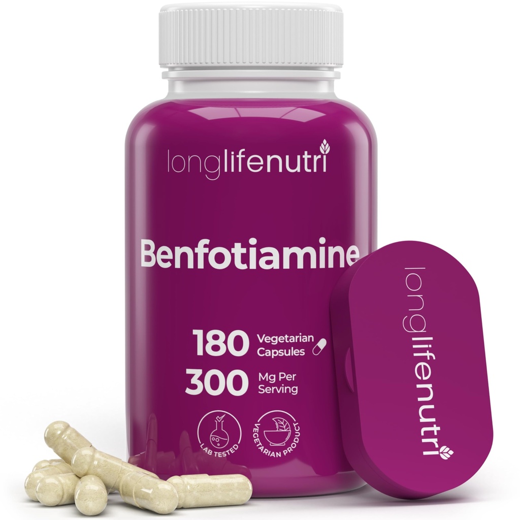 LongLifeNutri Benfotiamín 300mg 