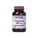 Bluebonnet Nutrition L-Theanine 200 mg, Free-Form Amino Acid, Podporuje relaxáciu*, Soy-Free, Gluten-Free, Non-GMO, Kosher Certified, Vegan, 60 Rastlinné kapsule, 60 Servings