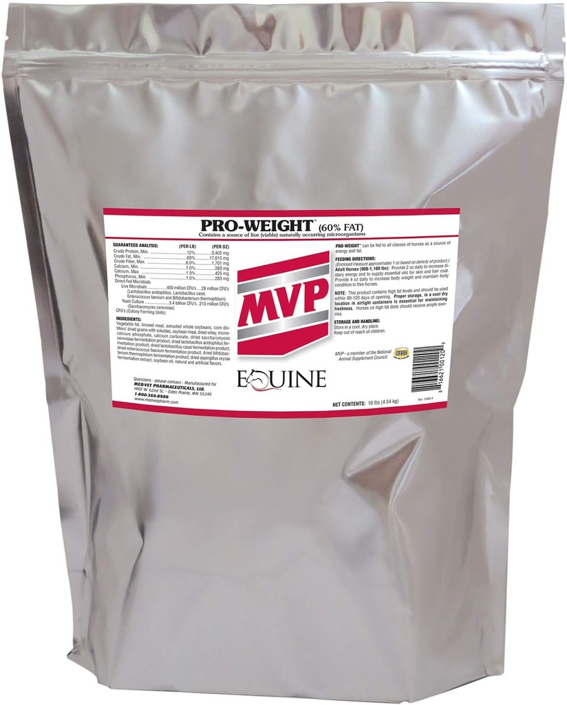 Pro-Hmotnosť 10lb pre zdravé zvýšenie hmotnosti u koní
