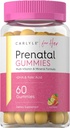 Carlyle prenatálne Gummies pre ženy s DHA a kyseliny listovej 60 gróf 