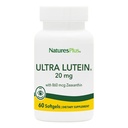 NaturesPlus Ultra lutein 20 mg - 60 Softgels - Nutritional Support for Healthy Eye Function - 60 Servírovanie