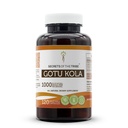 Tajomstvá lieku Tribe Gotu Kola 120 kapsúl, 1000 mg, Gotu Kola (Centella Asiasia) Sušený Herb (120 kapsúl)