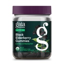 Gaia byliny Black Elderberry (Sambucus Nigra) Extra sila Gumies - Delicious Immune Suplement - Made with Certified Organic Black Elderberries for Immune System Support - 40 Gummies