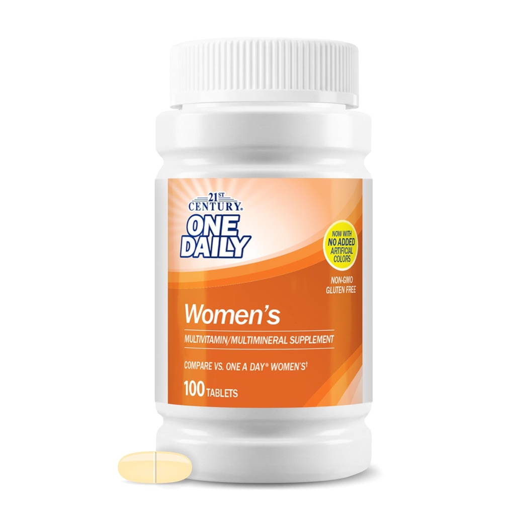 21st Century One Daily Women's Tablets, 100 gróf