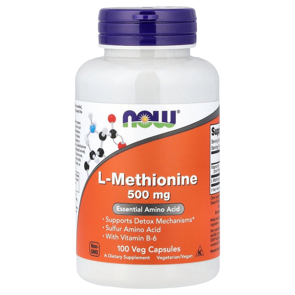 Potraviny L-metionín 500 mg 100 Caps