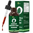 Organic Soursop Graviola Leaf Extract Liquid Drops 