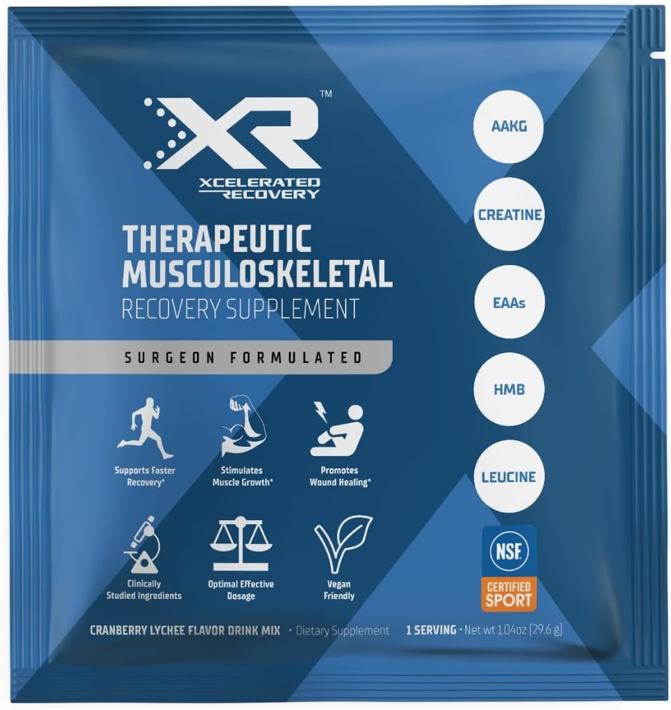 XRTM Terapeutické Muskuloskeletálne zotavenie doplnok 14-Pack  Certifikovaný pre šport
