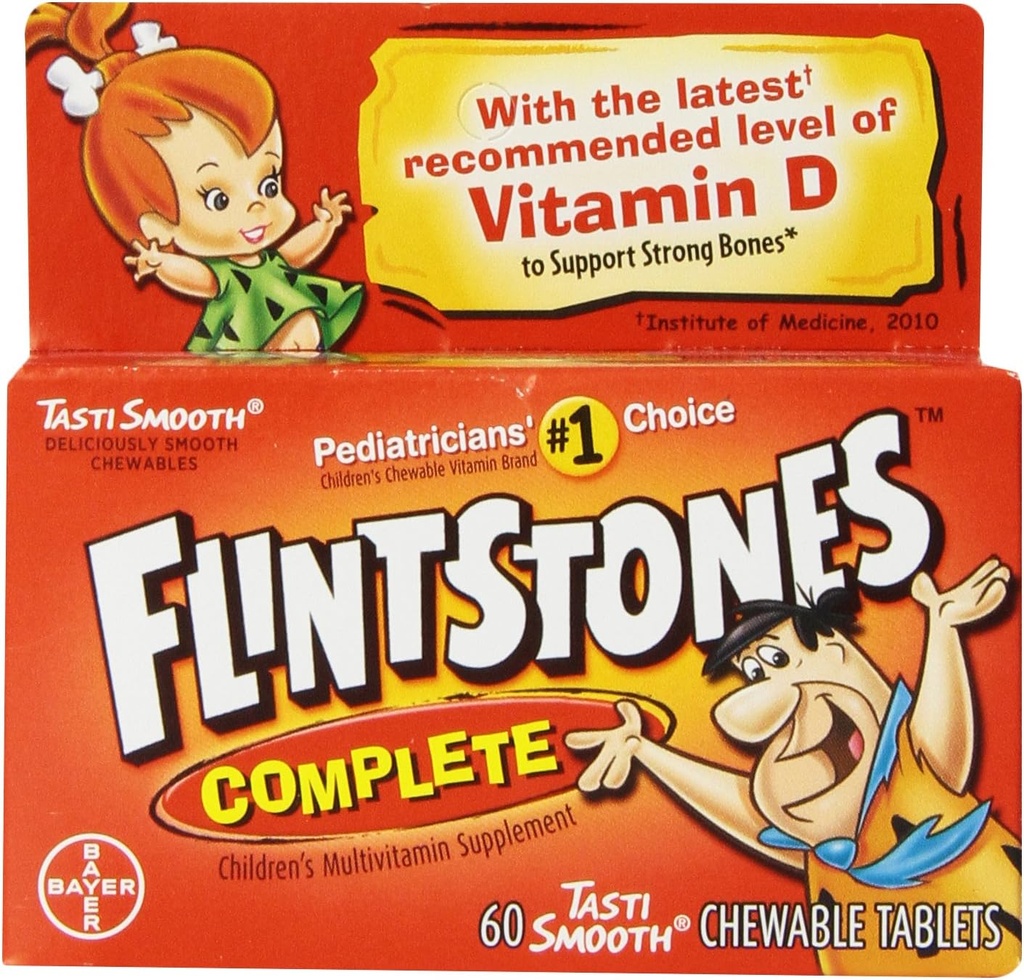 Flintstones Kompletné detské žuvacie doplnky, 60 Počet