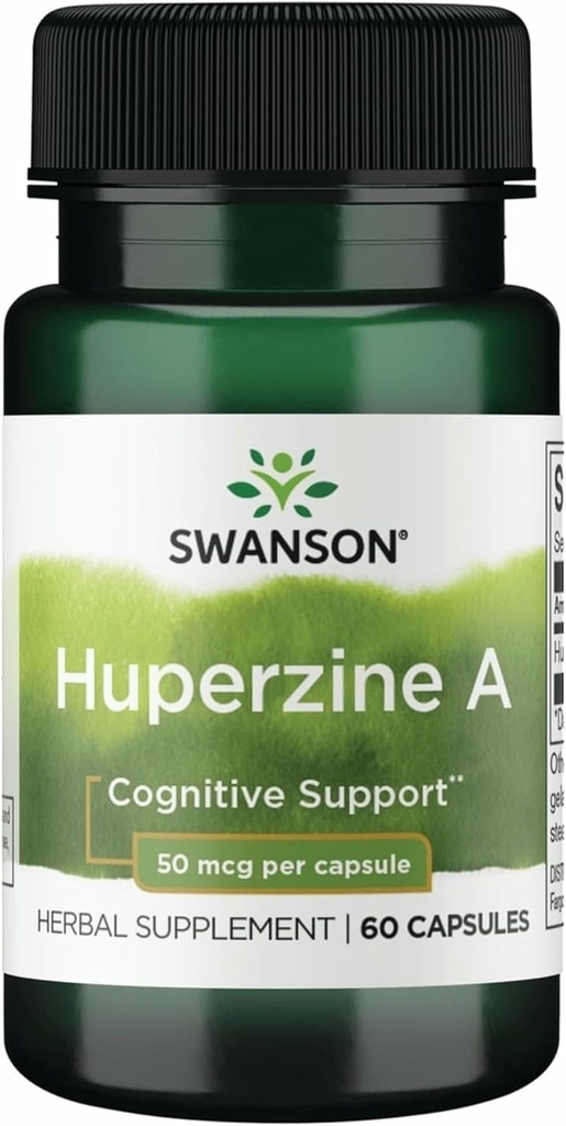 Swanson Huperzine A 50 μg 60 kapsúl