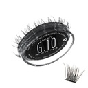 Lashify Gemini 10mm Gossamer Lashes in Black, Easy DIY False Lashes pre hlasný, Wispy a hravý vzhľad