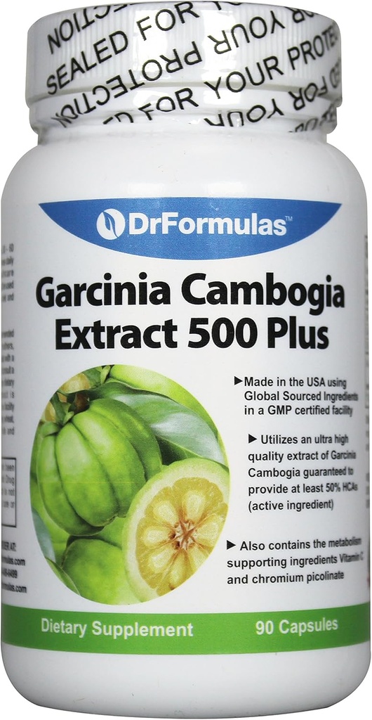 DrFormulas Garcinia Cambogia Extract 500 Plus, 90 kapsúl