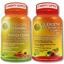 Quercetin s hypromelínom, vitamín C a zinok + lipozomálny vitamín C 1500 mg 