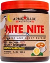Race Arms Nutrition NITE NITE Recovery and Sleep Support 7.4 oz (20 Servings) (Lemon harmanček)
