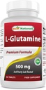 Najlepšie prírodné L-Glutamine 500 mg 250 tabliet
