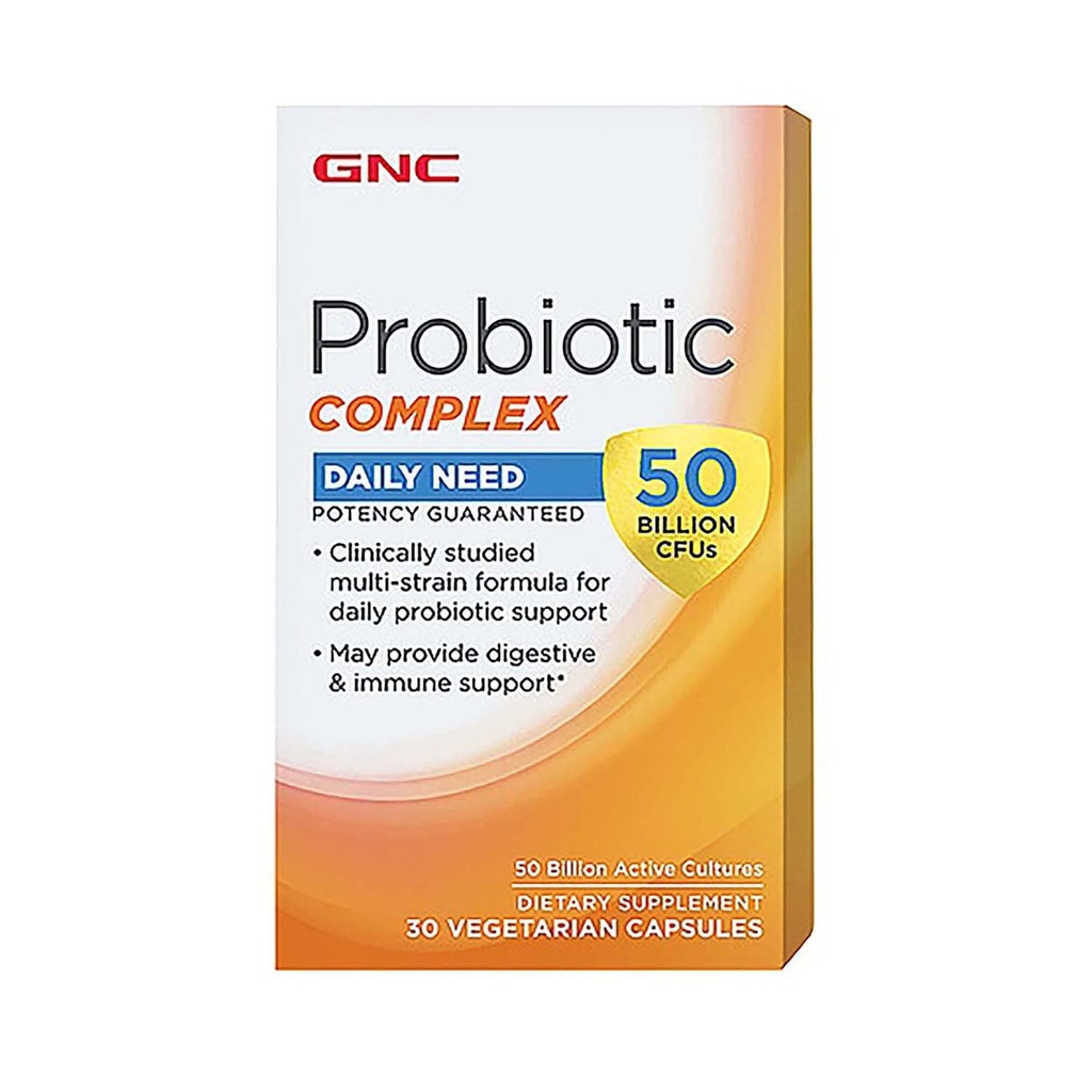 GNC Probiotický komplex Denná potreba s 50 miliardami CFUs 