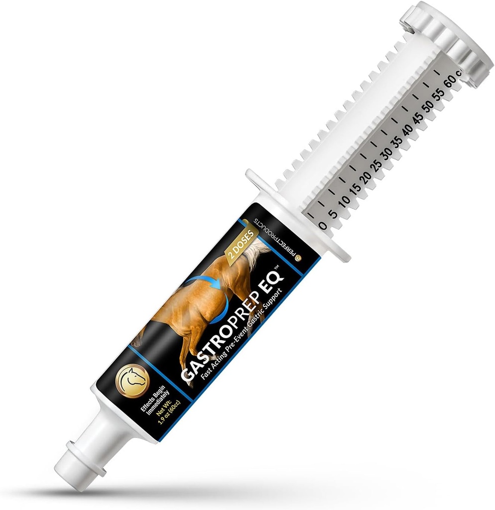 GastroPrep EQ Horse Tráviace rýchlo pôsobiace žalúdočné nervy Relief Paste, 60cc