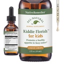 Native Remedies Kiddie Florish - Všetky prírodné bylinné doplnky podporuje zdravú chuť k jedlu v Picky - 59 ml