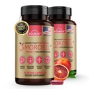 Morosil klinicky testovaný doplnok C3G - Metabolizmus, antioxidant, Wellness podpora pre mužov a ženy - 400mg Moro Red Orange Extract - 60 Veggie Kapsule - Non-GMO, Gluten-Free, Vegan-Friendly