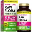 Nature's Truth Raw Flora Probiotiká pre ženy 40 miliarda CFU 