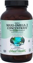 Maxi Health Triple Omega-3 koncentrát - rybí olej - "1000 IU" vitamín D3-90 kapsuly - Kosher