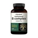 Metylované B komplexné vitamíny, 240 Veggie Kapsule 