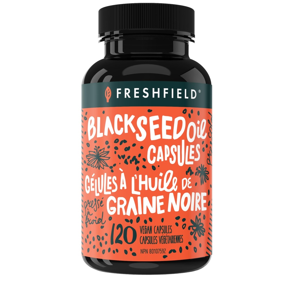Freshfield Black Seed Oil: Thymochinón, Premium (Čierny Cumin Seed Oil, Nigella Sativa)