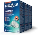Navage SaltPod w/ Alkalol (3 30- Packs) - Exkluzívne navrhnuté pre Navage Nasal Rinse - Sinus Rinse Alkalol Pods pre rýchlu úľavu (90 SaltPod Náhradné)