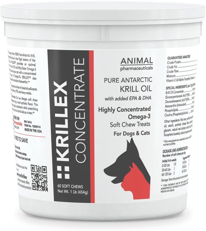 Animal Pharmaceuticals 60 Gróf Krillex koncentrát vzorec doplnok