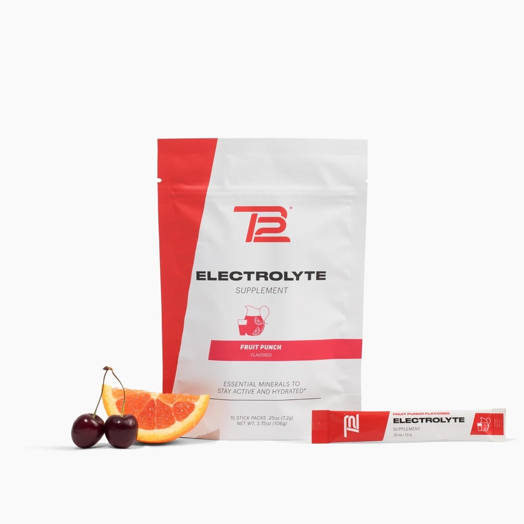 TB12 Elektrolyty Powder Pakets Fruit Punch 