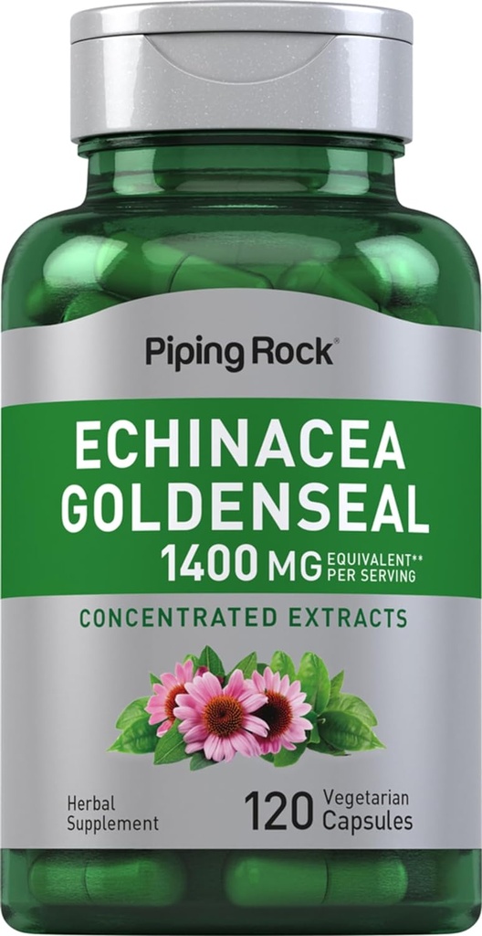 Pipping Rock Echinacea Goldenseal Kapsule 