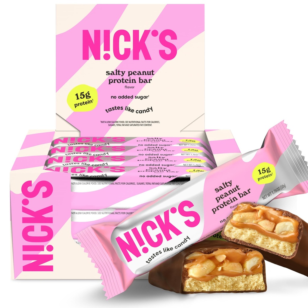 NICKS Bielkoviny Bary Čokoláda Arašidové 
