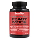 MuscleMeds Feast Mode Appetite Stimulant Váha Získať Pilulky Tráviace enzýmy Bezpečné a efektívne 90 Caps, Neochutené, 90 Počet