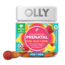 OLLY prenatálny multivitamín Gummy, podporuje zdravý rast a rozvoj mozgu, kyselina listová, vitamín D, Omega 3 DHA, žuvacie doplnok, Citrus Berry Flavor, 30 Day Supply - 60 Počet