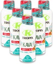 K-Tropix Kava Shot Tropical Blast - 500mg Wellness Shots na podporu relaxácie a zníženie kamiónu - Kava Drink - kamión, napätie, train Relief doplnok - 6 balenie