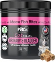 Pet Chef Urinary Cat Treats Low-Calorie UTI Podpora s brusnicou a probiotiká Holistické Obličky a močového mechúra zdravie - Prírodné doplnky pre mačky - Zlepšiť trávenie a Stool kvalita organických zložiek